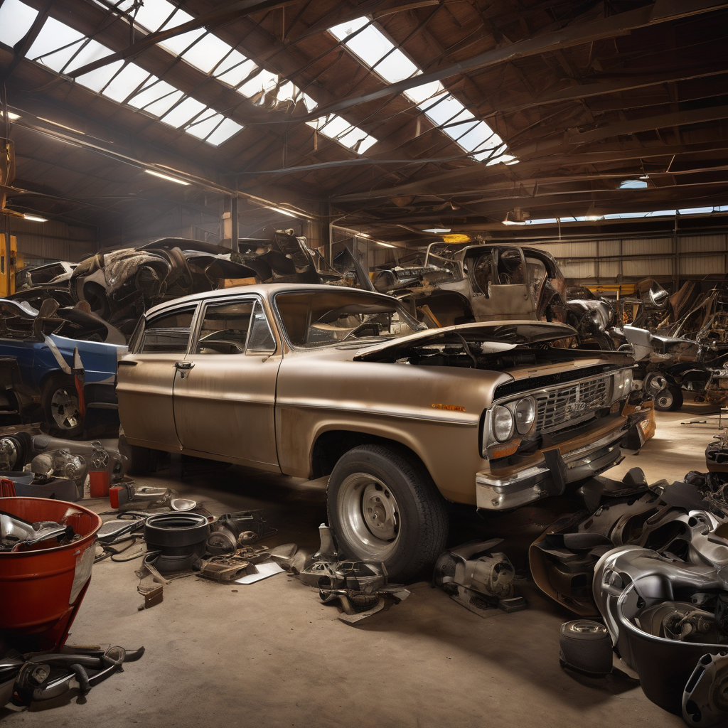 Specialized vehicle restoration workshop