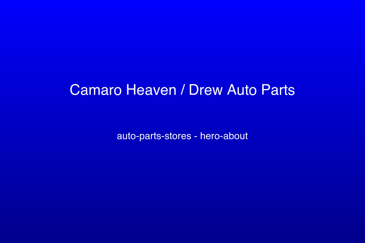 Premium auto parts store operations